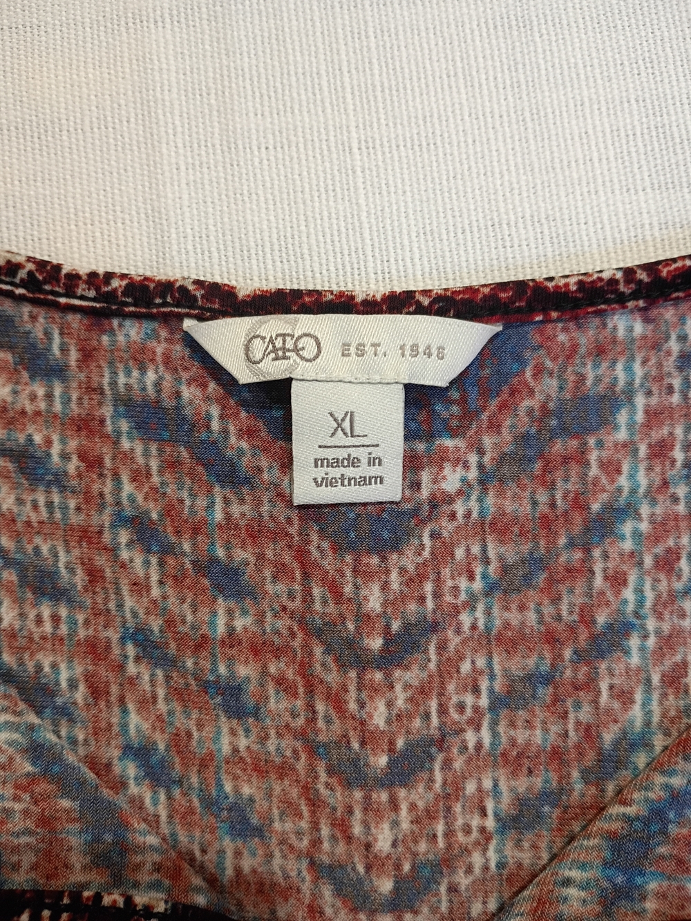 Cato Multicolor Knit Top - XL
